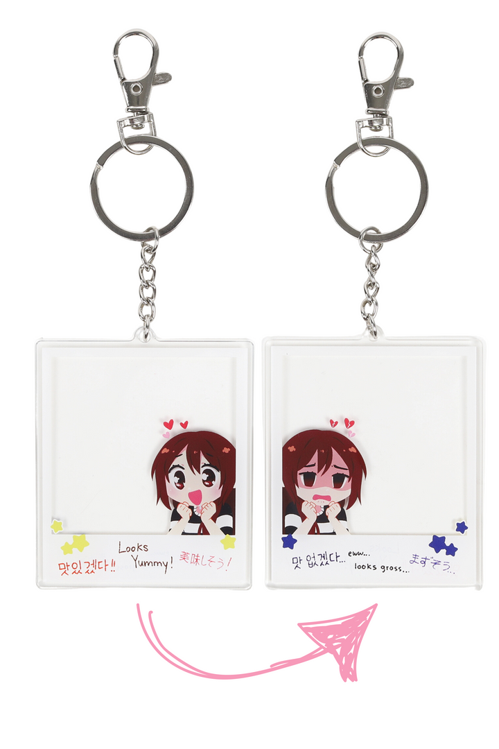 Emirichu Polaroid Keychain