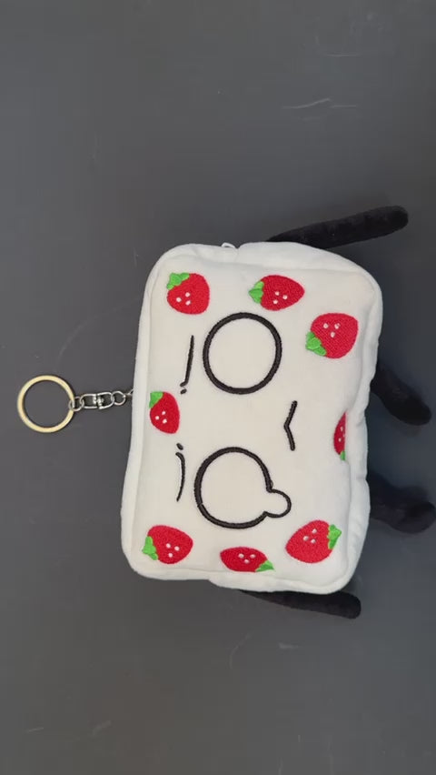 Crying Wallet Plush Keychain